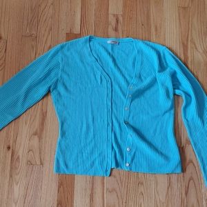 Atmosphere baby/sky blue cardigan like New!